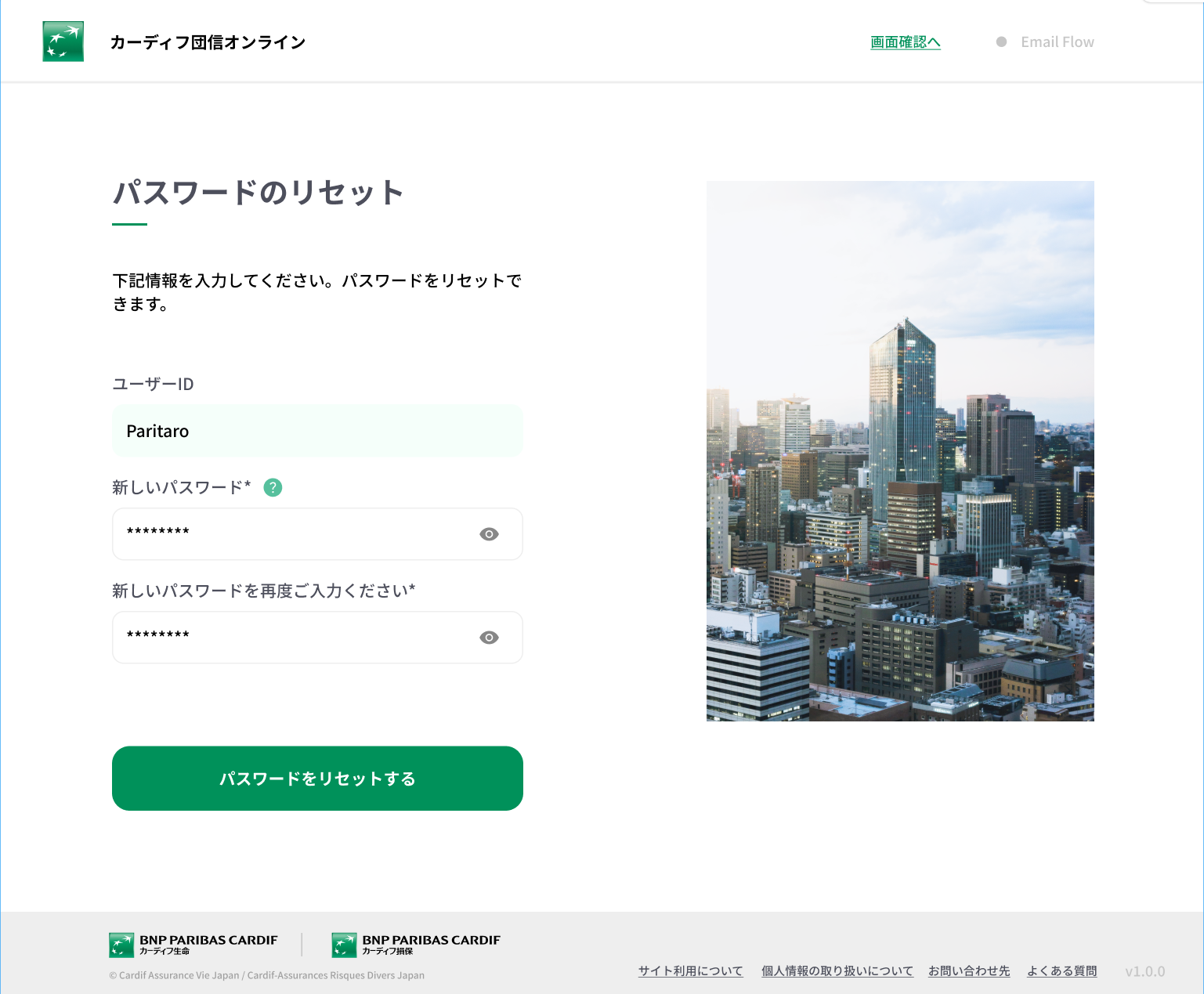 NCP &mdash; Login / Reset password